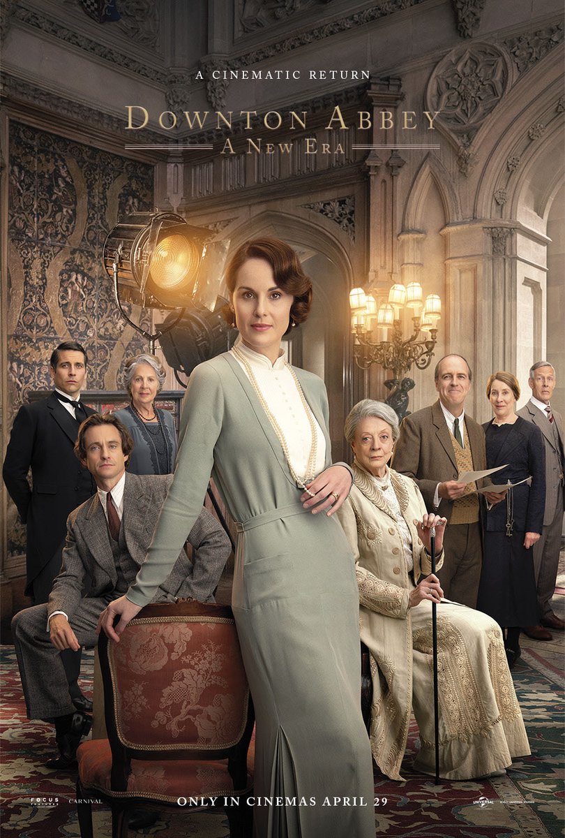universaluk's tweet photo. Time for a change of scene. #DowntonAbbey: A New Era - Only in cinemas April 29. https://t.co/yUlB4nraO6