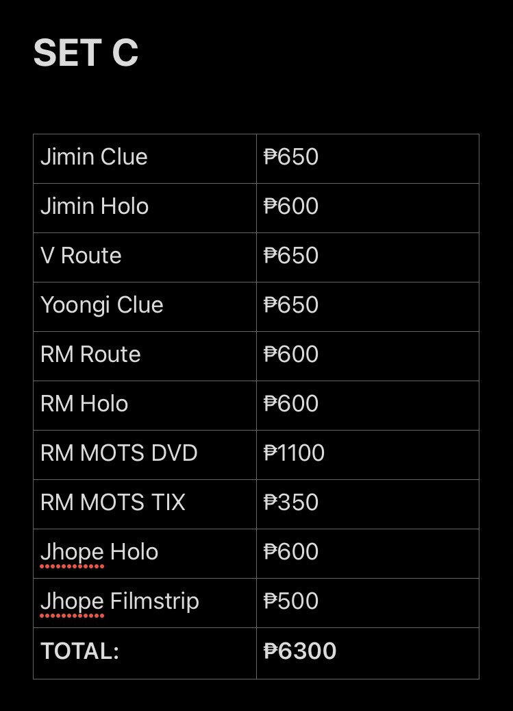 D_Yoongibear's tweet photo. WTS/LFB  || #tsaasales 

BTS PHOTOCARDS

🔅SELLING AS SET
🔅CAN LOOK FOR KAHATI(will only transact w/ 1 person &amp; ship items to 1 address)
🔅MOP: GCASH
🔅MOD: jnt/lbc/sco(at your own risk) 
🔅DOP: PAYO(PRIO) / 60% PAYO REM. BAL. AFTER 1WK
🔅RFS: NEED FUNDS 😢

MINE + SET A/B/C https://t.co/ECYFdc4afL