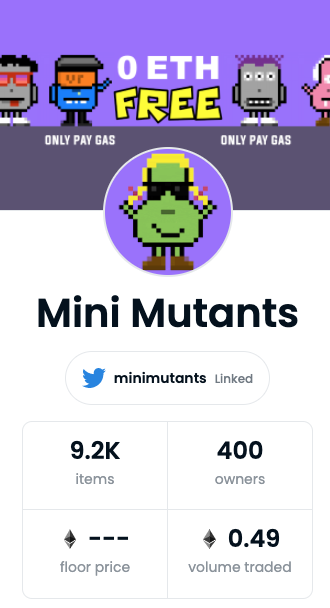 minimutants's tweet photo. 400 OWNERS! 400 OWNERS! 400 OWNERS! 400 OWNERS! 400 OWNERS! 400 OWNERS! 400 OWNERS! 400 OWNERS! 400 OWNERS! 400 OWNERS! 400 OWNERS! 400 OWNERS! 400 OWNERS! 400 OWNERS! #nft https://t.co/CJ6BITSmkS