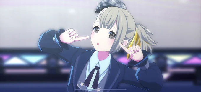 チェック衣装素敵〜! 