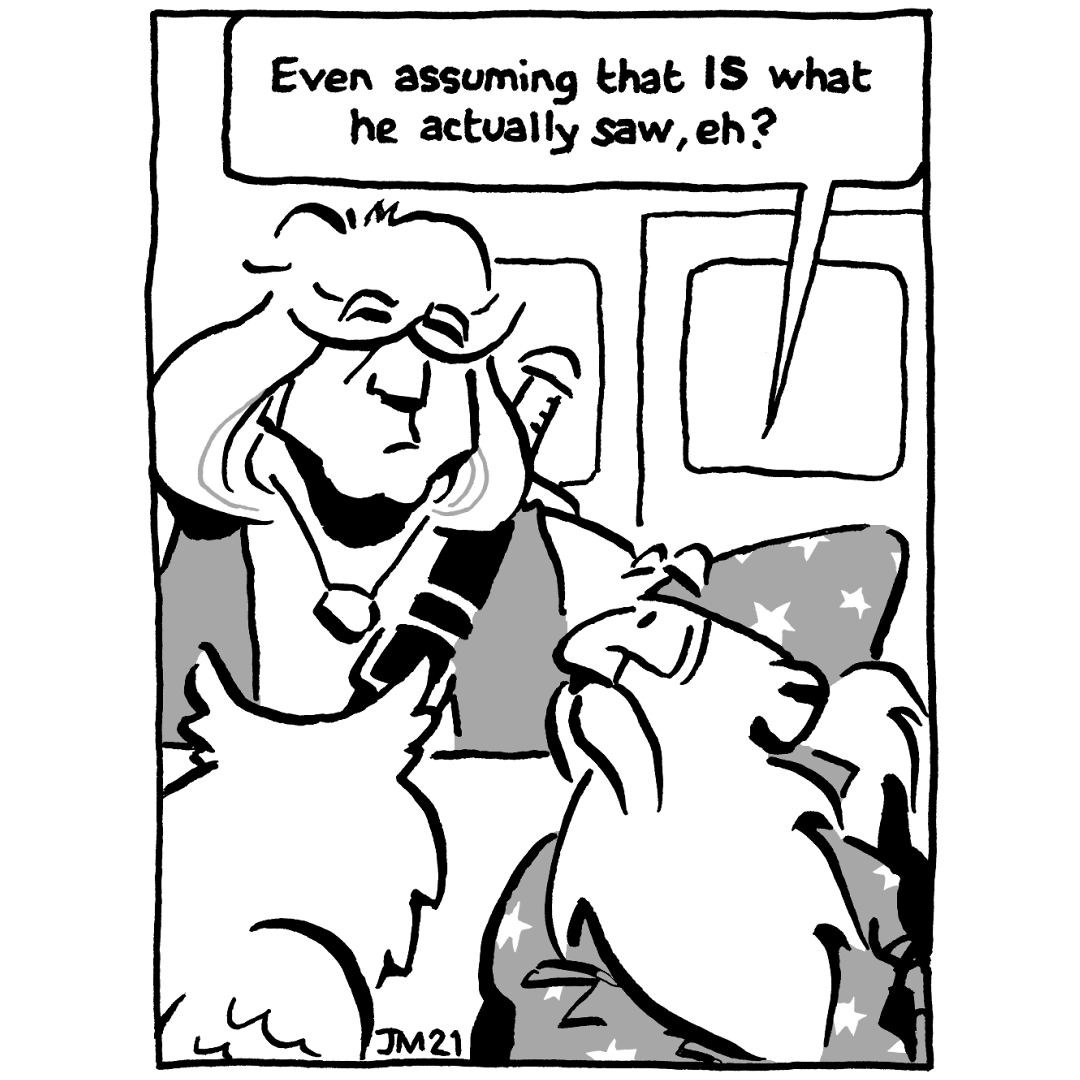 johncomic's tweet photo. new episode of "Not That Magic: Tales of Vernor Magus" (the Wizard of More Or Less) #comics #comicstrip #NotThatMagic #VernorMagus #RussTheBarbarian https://t.co/Noi1gCcK7J