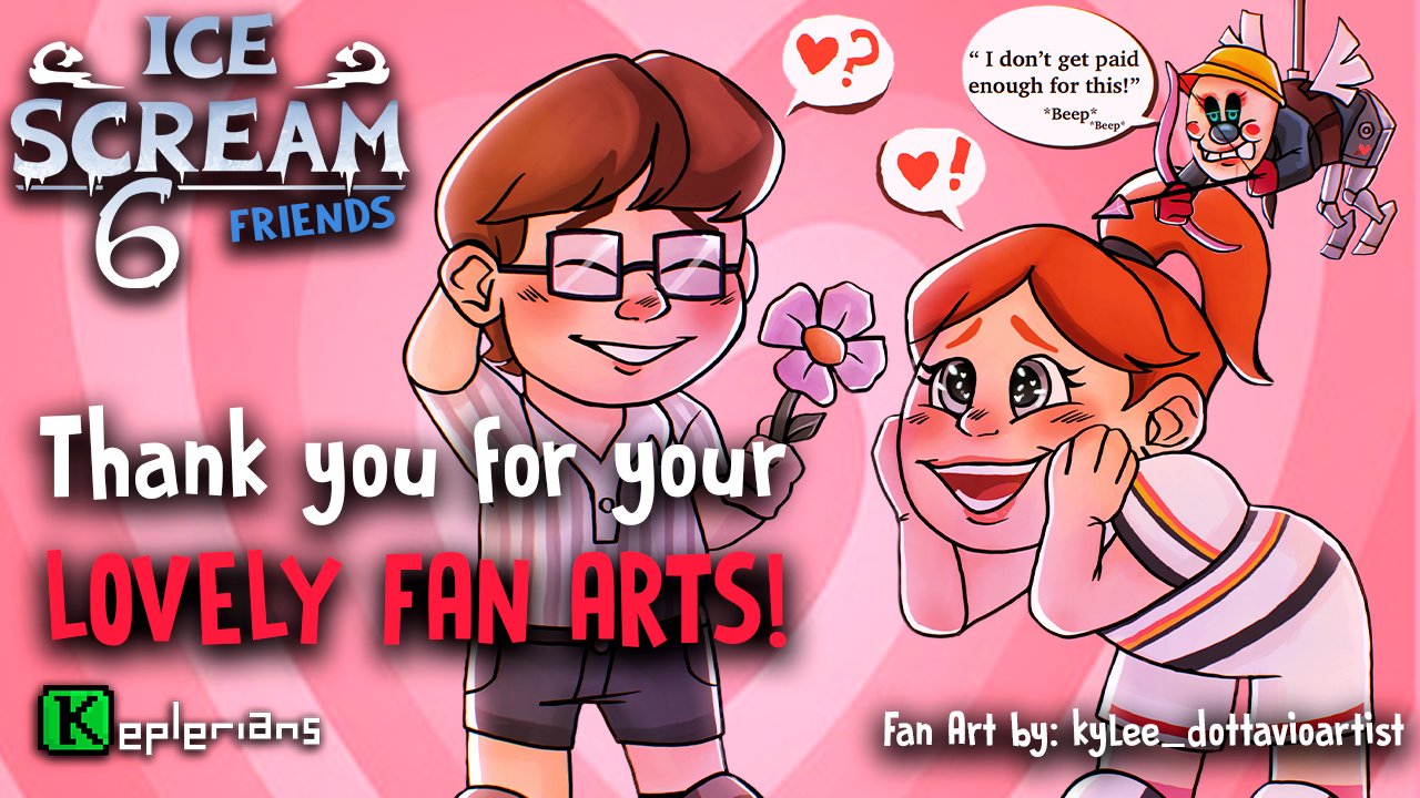 Keplerians - As we told you a few weeks ago, we've been working on a LOVE  MOD 💞 Do you want to see your Fan Arts on it? 😏 Don't miss the