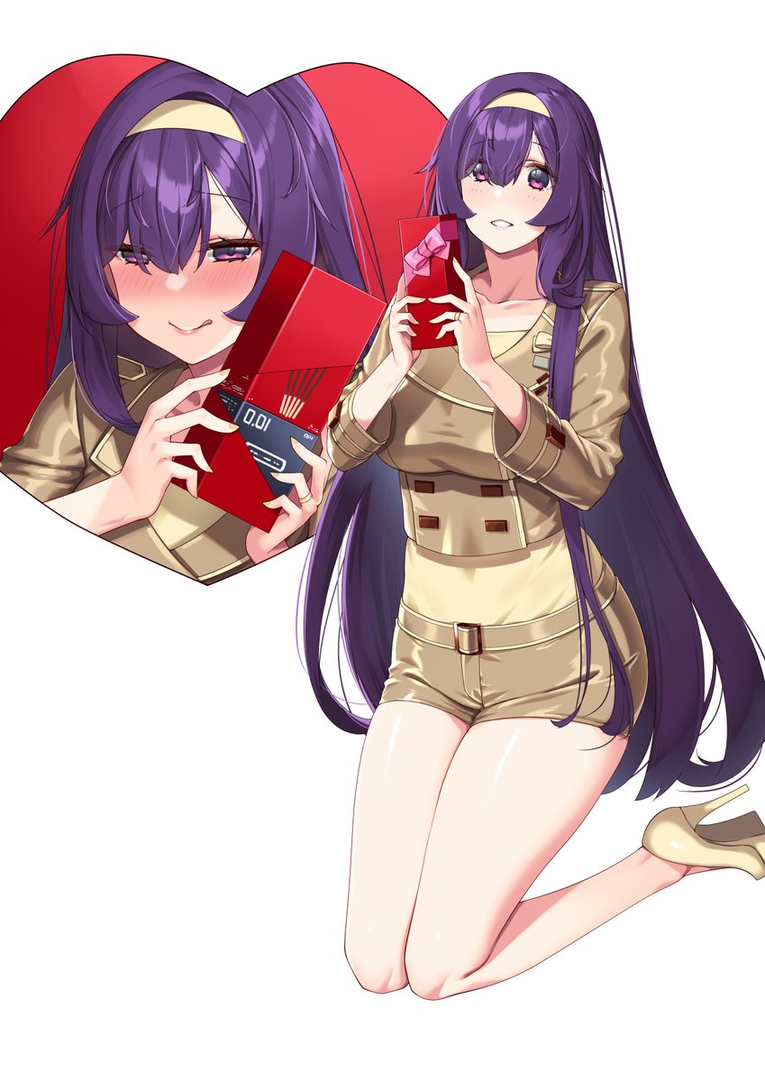 あるアイドルマスターとチョコレートの衣装をコスするの二人。 