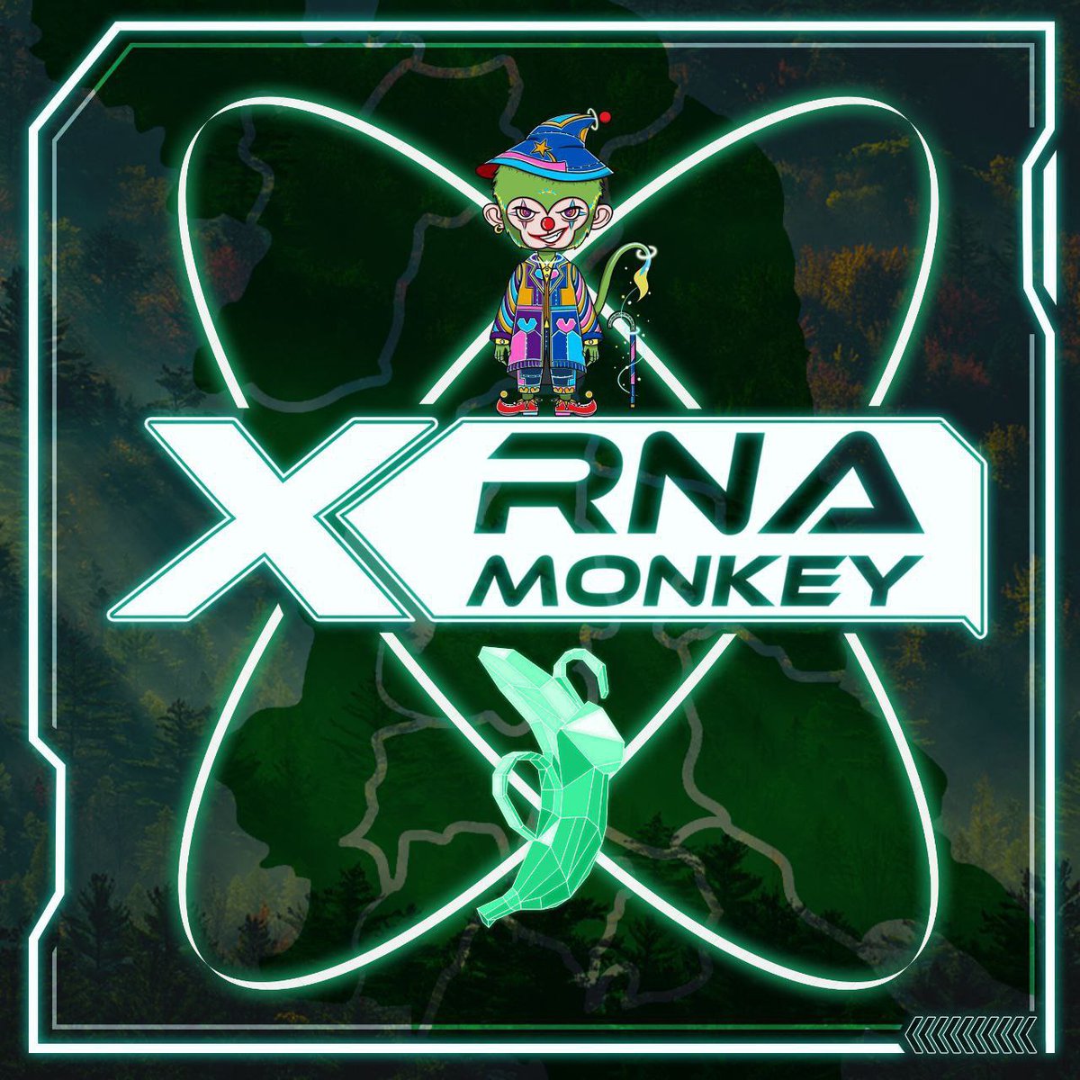 Banana🍌<a href="/nft/">NFT</a>, it will be used to hatch Genesis Monkey🐵Land, for farming and staking. 
🔰#Kyc #presales
📖 Will submit to <a href="/CertiKTech/">CertiK Old Account</a>
⚔️ Fight npc and win the quest prize on each stage.
 t.me/RnaxMonkey_Off…