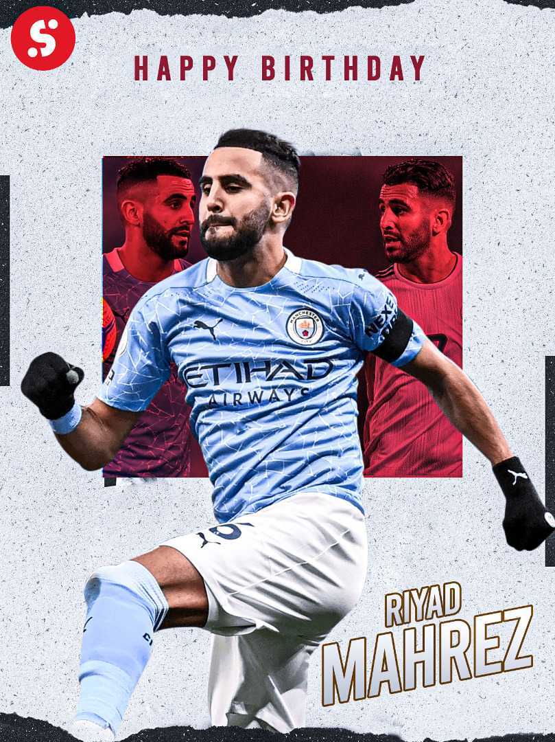 Happy birthday to Algerian international and forward Riyad Mahrez who turns 31 today  