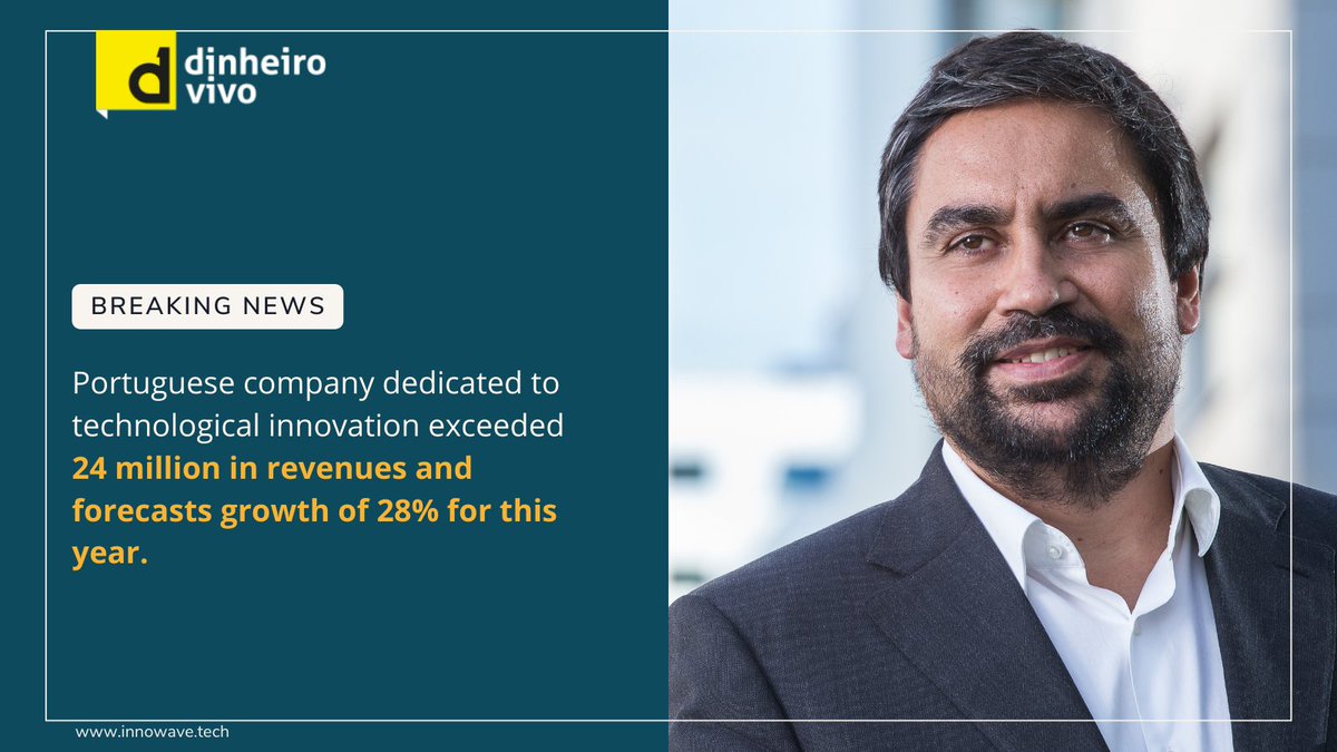 Our growth plans are ambitious, pointing to 30.9 million euros in turnover this year. By the end of this year, we plan to open two more locations across the country to continue to bring value to customers.
<a href="/dinheiro_vivo/">Dinheiro Vivo</a> 
#innowave #dinheirovivo