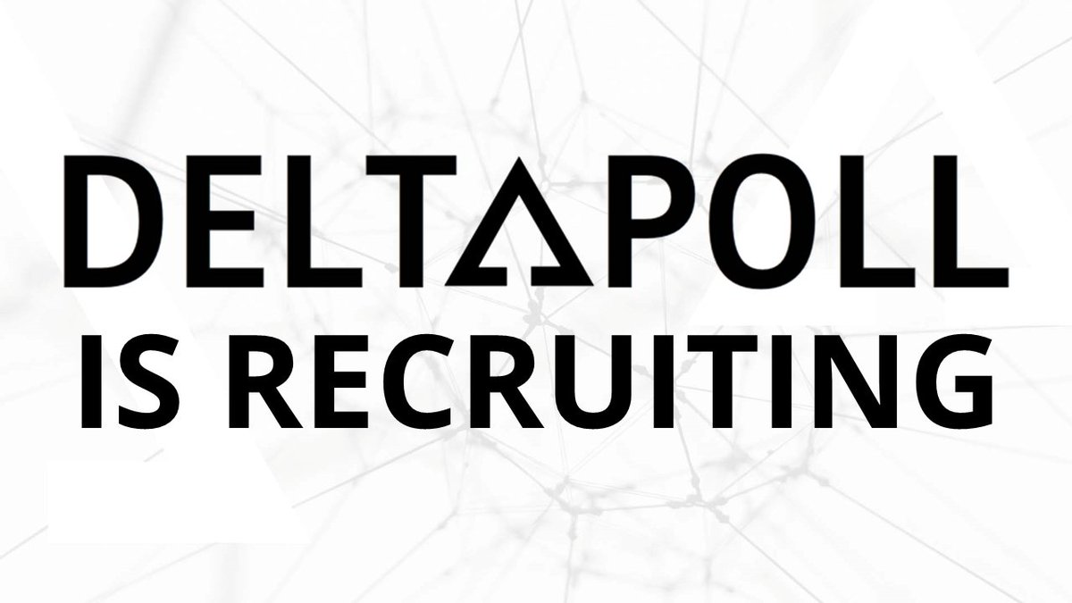 Are you looking to start a career in research? Do you know somebody who is? Deltapoll is looking to recruit a junior research executive to join our expanding team.
Full details here: 
deltapoll.co.uk/wp-content/upl…