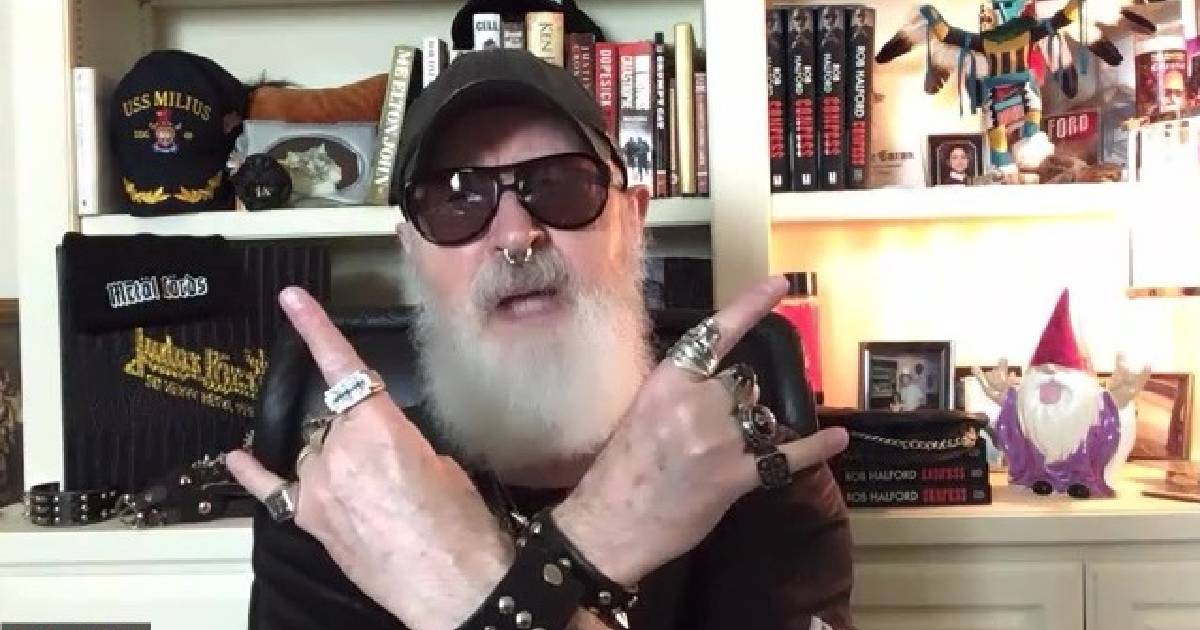 EagleSanAntonio's tweet photo. Watch #RobHalford talk upcoming @JudasPriest tour coming to @FreemanColiseum March 21st, @RockHall of Fame nomination and more. Do you want #JudasPriest in the Rock Hall? https://t.co/nzt4BVVaa6 - @JoeRockTX #Rock #ClassicRock #Metal #HeavyMetal #FreemanColiseum #EagleSanAntonio https://t.co/RwgwzvPnW4