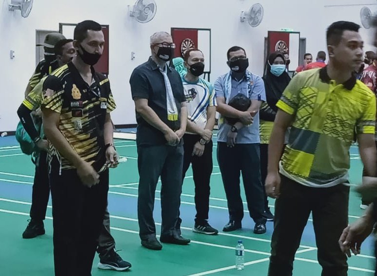 KP_bombaJBPM's tweet photo. 13.3.2022 Melawat ke lokasi pertandingan  Dart  SUKBOM P.Pinang 2022 hari ini untuk melihat sendiri semangat kesukanan yang ditunjukkan setiap peserta yang bersaing untuk mengejar kejayaan pasukan Negeri masing-masing. https://t.co/xgAT4eSa8g