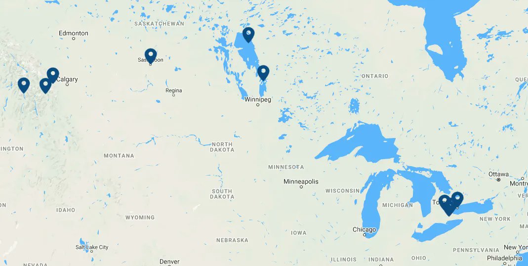 Help us fill the map! We know many #water programs and projects in Canada are working towards achieving the #WaterGoal. 

Share yours: buff.ly/3Cq7Mu4