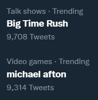 sonderclancy's tweet photo. michael afton is joining big time rush, pass it on https://t.co/0nNwvCwC69