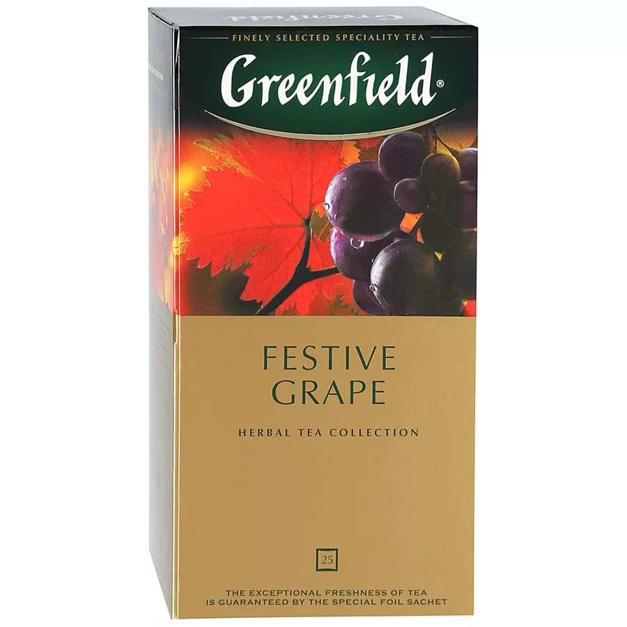 Гринфилд виноград. Чай Greenfield festive grape. Чай Гринфилд фестив грейп 25 пак. Гринфилд festive grape в пакетиках. Чай "Гринфилд" festive grape 25пак.