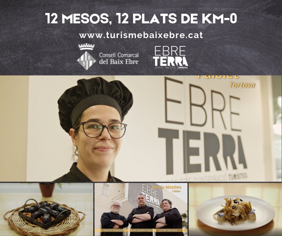 CUINA | 👩🏻‍🍳 La campanya '12 MESOS, 12 PLATS DE KM-0. BAIX EBRE, TERRA D'ALIMENTACIÓ SOSTENIBLE,' destaca al mes de febrer la baldana, l'embotit més popular de les Terres de l'Ebre.
🍽️ Restaurant Paiolet  de Tortosa
📹 youtu.be/mc2hEcuc8xc
