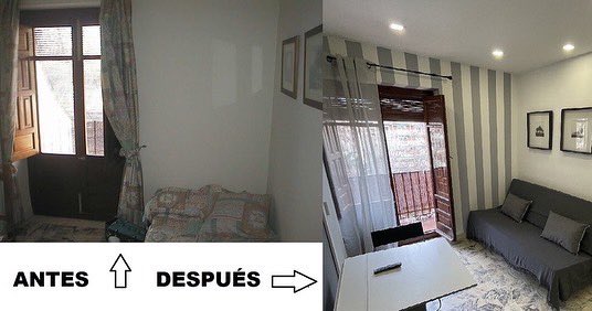 gitecom's tweet image. Las REFORMAS dan valor a inmuebles, pero consumen recursos “tiempo” y “económicos” que a veces las hacen inviables, como alternativa tenemos ACTUALIZACIONES.
 
Actualizamos un estudio con un presupuesto muy aquilatado en tiempo exprés.