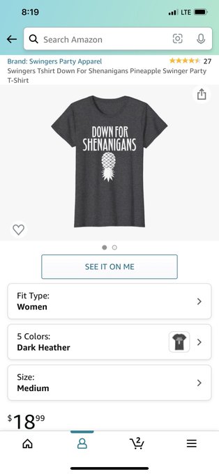 Found out amazon has a good selection of apparel for us lifestyle people. We are headed to Vegas for<a href="/tag/newprofilepic"class="tags"><span>#newprofilepic</span></a>