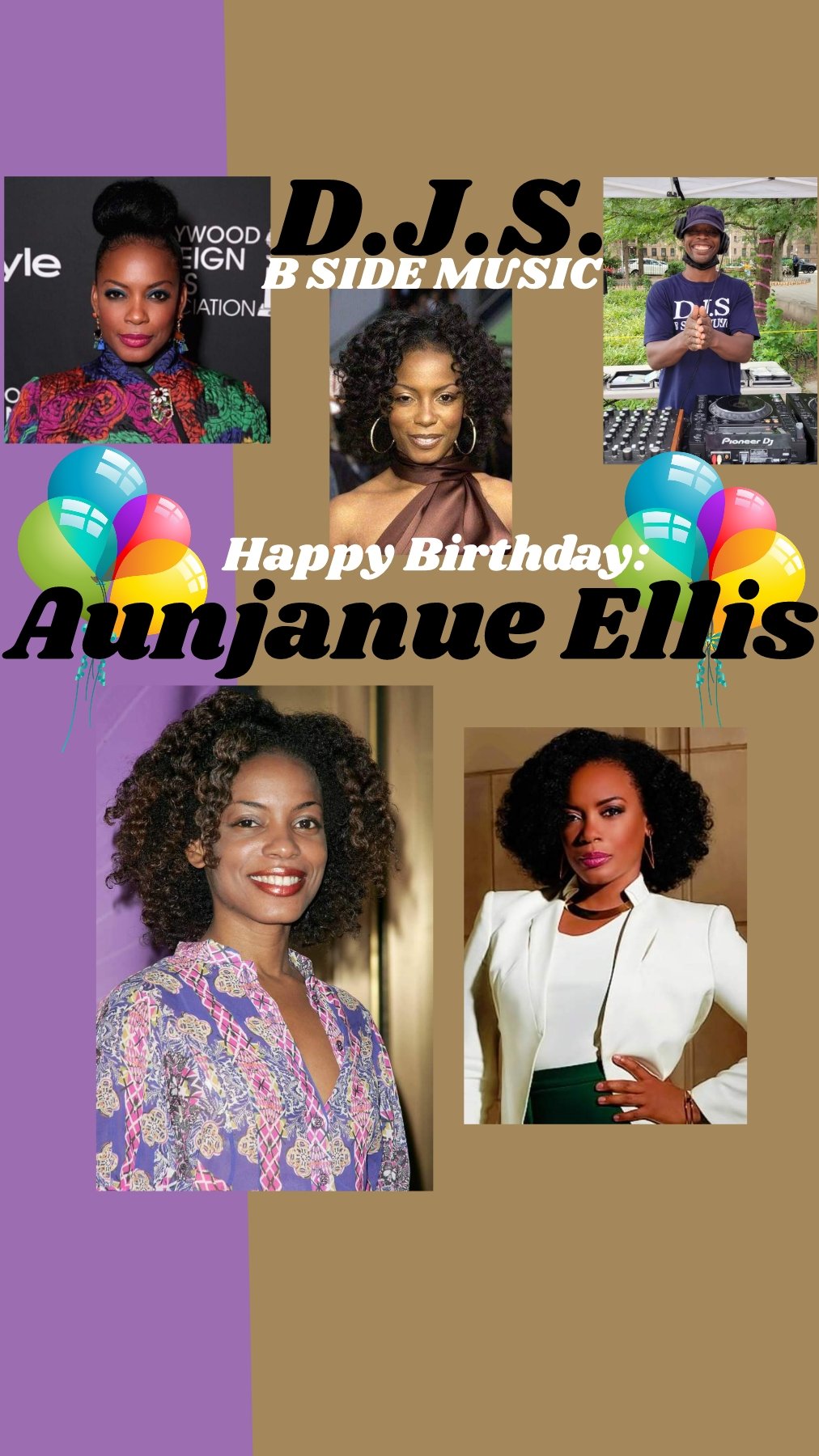 I(D.J.S.) wish Film/Stage/Television Actress: \"AUNJANUE ELLIS\" Happy Birthday!!! 