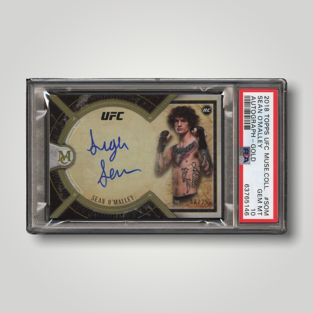 sulcoid's tweet photo. Some return from @PSAcard two 10s and an 8. Not complaining. @SugaSeanMMA @JaMorant @vinijr https://t.co/Y98oUIDX16