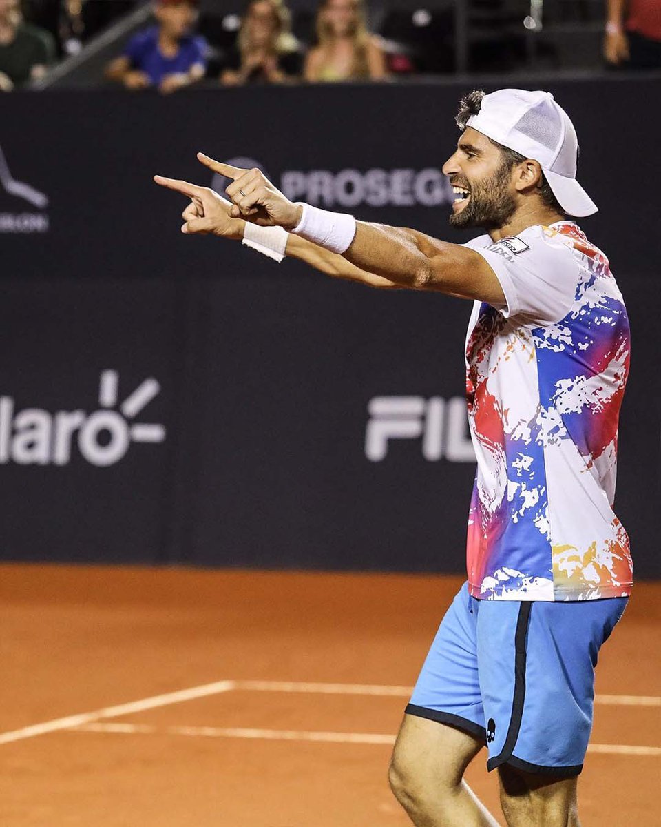fabiofogna's tweet photo. AMAZING WEEK IN RIO 🎾🇧🇷
It was so long since I felt so good 💪🏻
Semi-final in single, title in double with @BolelliSimone ✅
Congrats to @alcarazcarlos03 for the triumph 🏆
Eu te amo, Rio 💚💛
@atptour https://t.co/UrkW54a2p7