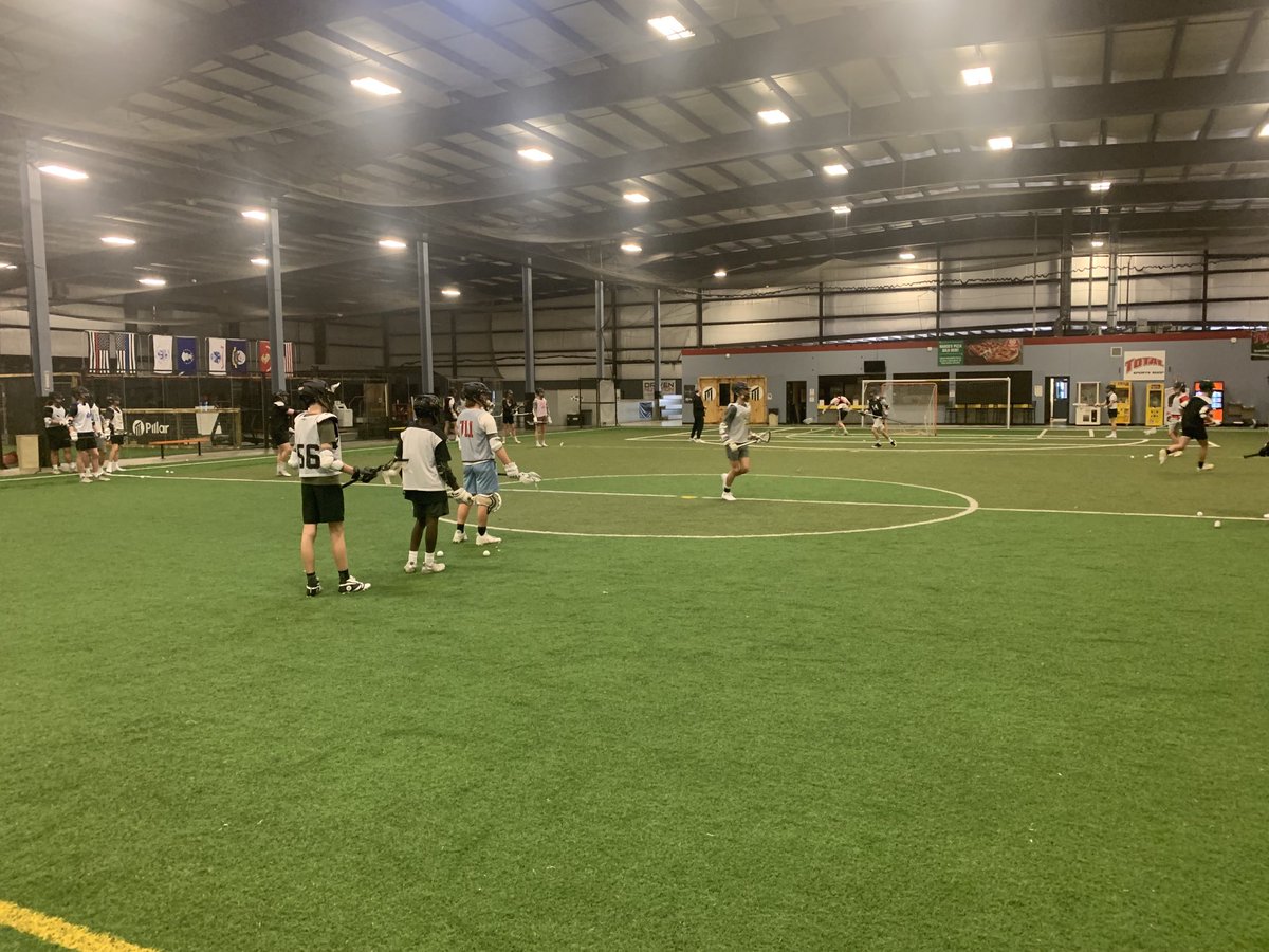 PburgBoysLax's tweet photo. First day of practice + no school = 2 a days.  Boys getting after it in our morning session.  Time to #PROVEIT https://t.co/5rL62j6dMG