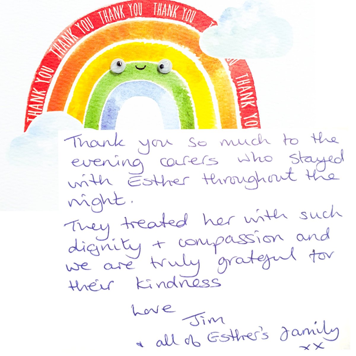 Beautiful card received 💕
#communitycare #Burnley  #lcc #ccg #homecare #domiciliarycare #pendle pic.x.com/4MPDgU75jc