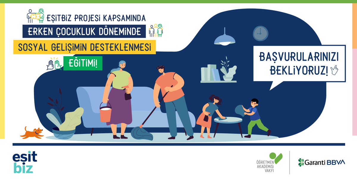 Okul öncesi öğretmenlerimize yönelik yeni programımız “Erken Çocukluk Döneminde Sosyal Gelişimin Desteklenmesi” eğitimimiz için başvuruları almaya başladık! 💛🙌🏼