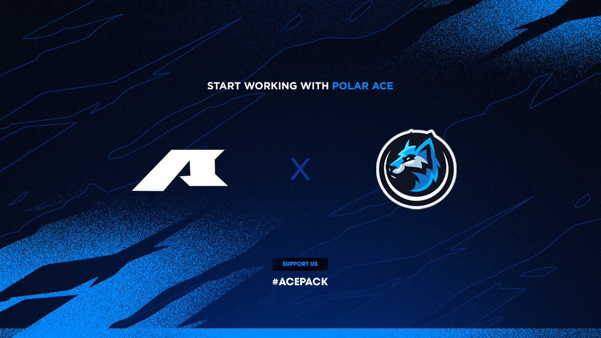 I am very proud to announce that I am starting to work with <a href="/PolarAceGG/">Polar Ace</a> as a freelance graphic designer.

Hyped for the future. #AcePack 🐺