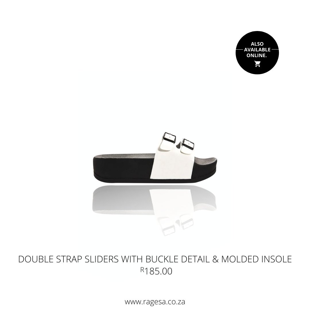 RageFashionSA's tweet photo. VOTE! Are you reaching for the black, white or metallic pair of sliders first?? 🖤🤍
Drop your answers below! ⬇️
Shop sandals from R59.99 in store & online: https://t.co/vEbIWSN73Z
#RageSA #Sliders #Sandals #Platforms #Flatforms https://t.co/ytQryHHxGw