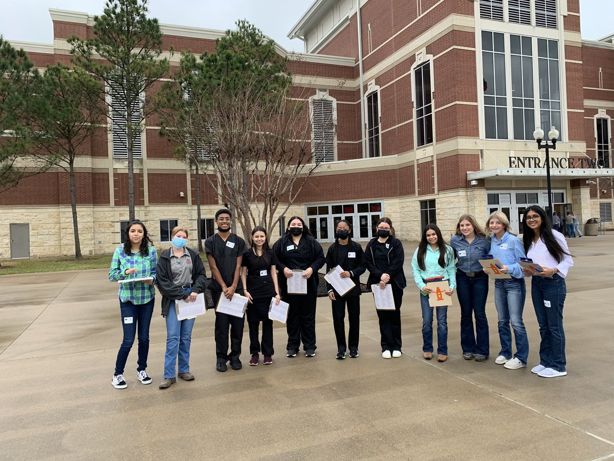 Good luck to our Vet Med, Forages, and Nursery team competing at the act-Creek CDE contest! <a href="/HumbleISD_SCHS/">Summer Creek High</a> <a href="/ffa_summercreek/">SCHS FFA</a>