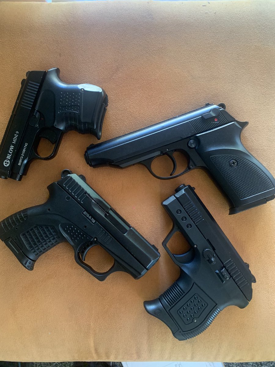 Pepper and blank guns