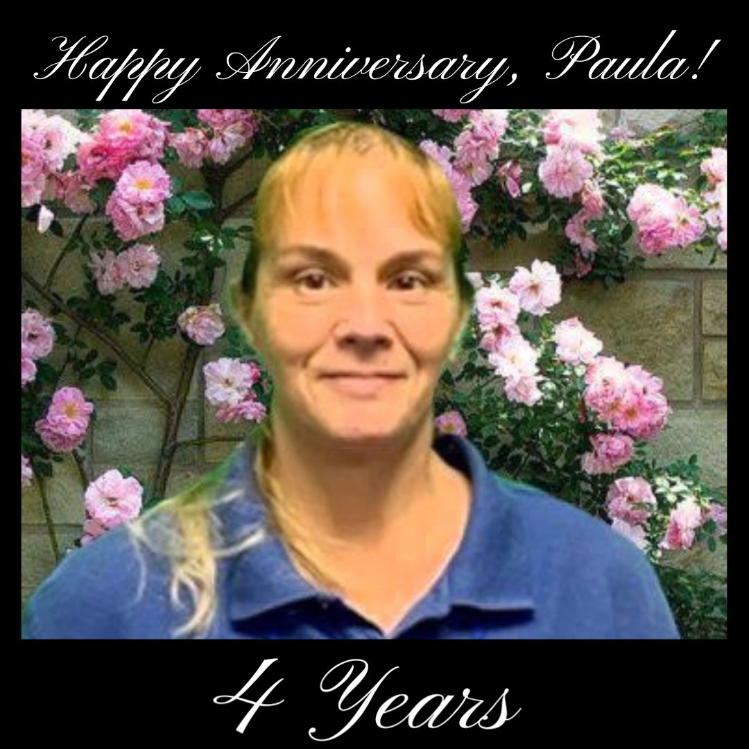 Happy Anniversary, Paula! Thank you for an amazing 4 years! 🎉🎉🎉🎉 #anniversary #CharlestonSC #Amazing #celebration