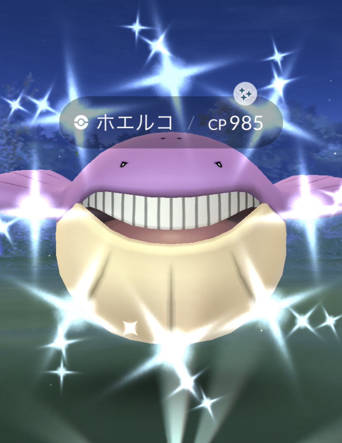 ホエルコ色違い Twitter Search Twitter
