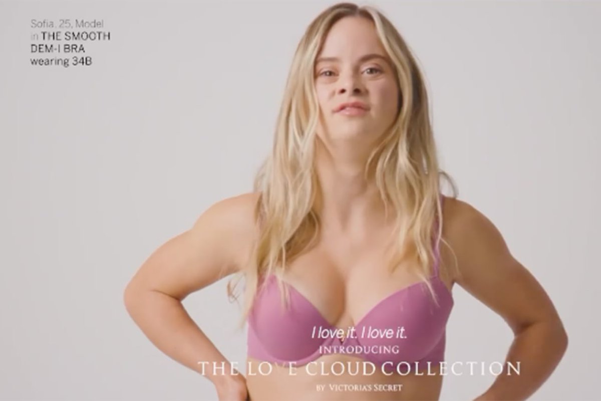 Модель с синдромом Дауна впервые стала лицом Victoria's Secret"Ко...