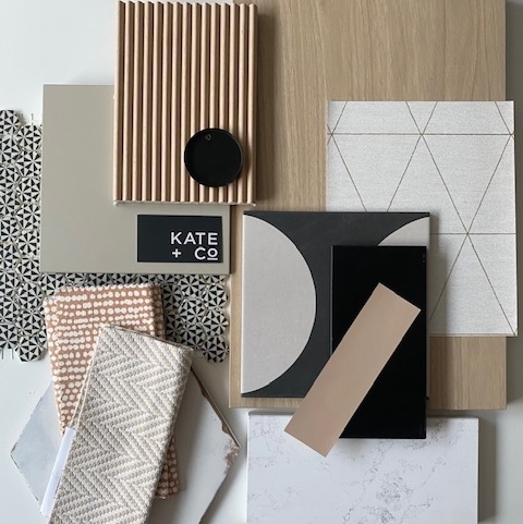 Kateandcodesign's tweet photo. #MondayMood: Manifesting the early arrival of #spring with muted pinks, cool greys and a touch of black for contrast. https://t.co/yMbVLOq2Ou