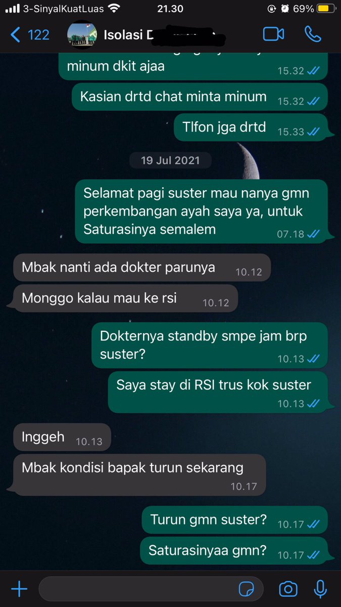 Kalo ke inget chat ini rasanya ancur banget 💔
