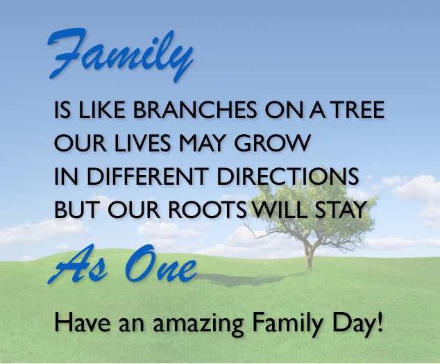 Happy Family Day!