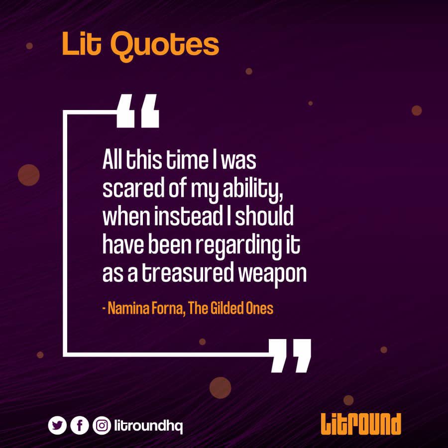 litroundhq's tweet photo. Regardless of how unusual your ability is, you should boldly flaunt it and use it to promote your personal positive values.

It was given to you for a reason. https://t.co/ZlUctjxkmO