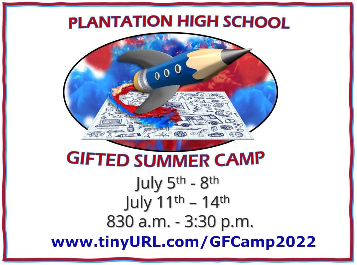 Check out the BCPS gifted summer camp offerings!