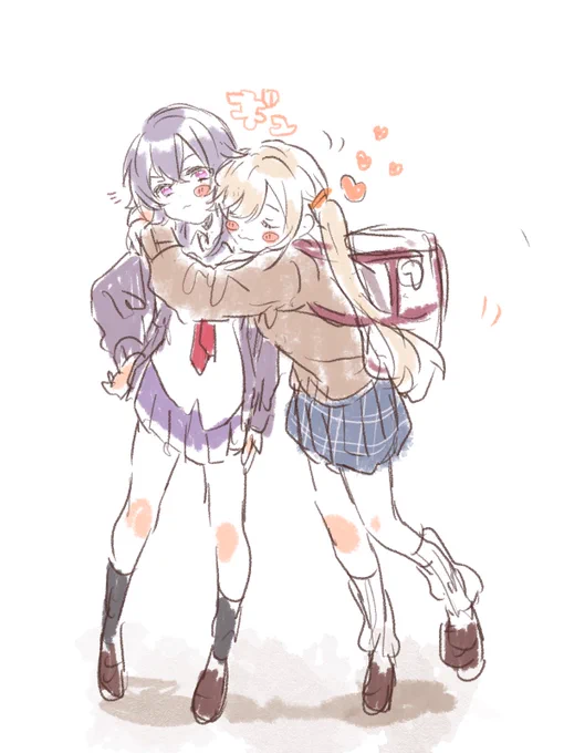 NOSE LOVE 
 #引き小森画 #一ノ瀬の絵 