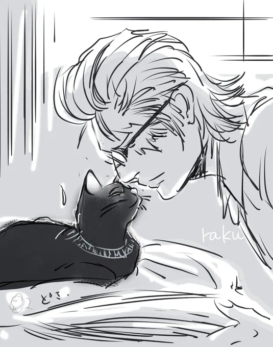 猫の日 と言えば猫陛下(過去絵 