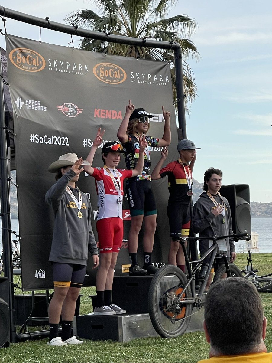 keeney50's tweet photo. A strong 3rd place finish for my son at the Beach to Boulders NICA race at Lake Perris…so proud of him! #SoCal2022 https://t.co/ZiS6yvEW8q