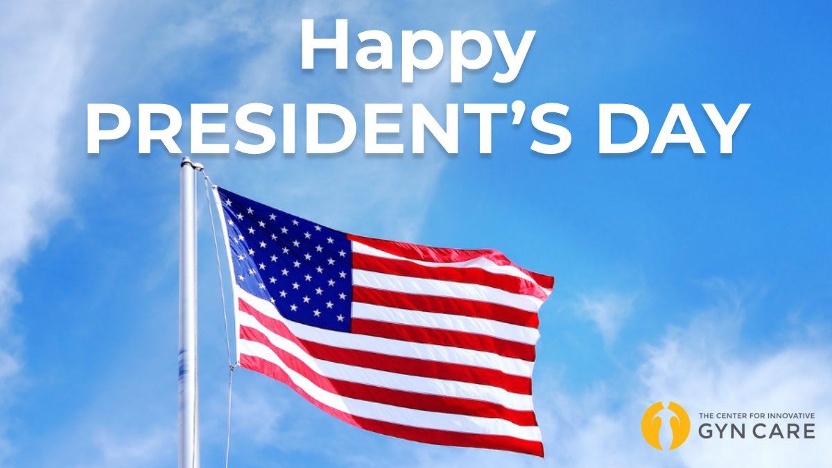 InnovativeGYN's tweet photo. Happy President's Day!

Respectfully, 
The CIGC Team https://t.co/V9hamlKyoa