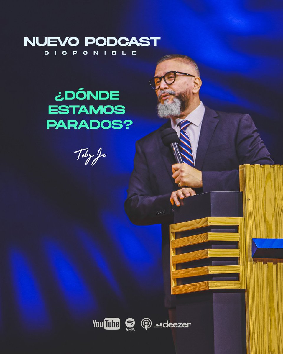 tabercentral's tweet photo. ¡D I S P O N I B L E! En @Spotify y diferentes plataformas digitales.
"El amor de Cristo es capaz de cambiar sus lagrimas en gozo"
¿Quieres ese cambio? Pregúntate, ¿Dónde estás parado?
#Podcast #TobyJr https://t.co/54MFu93gnr