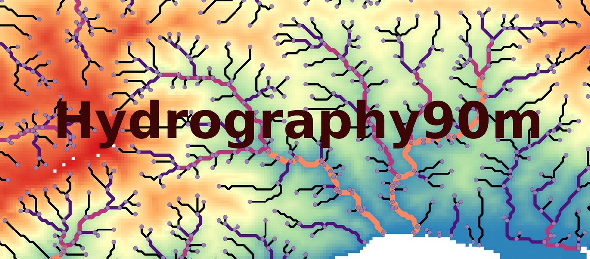 BigDataEcology's tweet photo. Hydrography90m: A new high-resolution global hydrographic dataset!
Preprint article: https://t.co/pXHyrlmjEa
Dataset: https://t.co/4HvwickU1H
Video: https://t.co/sg7Sy4aBtI
How we did it? take our course in #GeoComputation & #MachieneLearning https://t.co/nRIx6i0bU7
re-tweet https://t.co/wKTxJ3eAjS