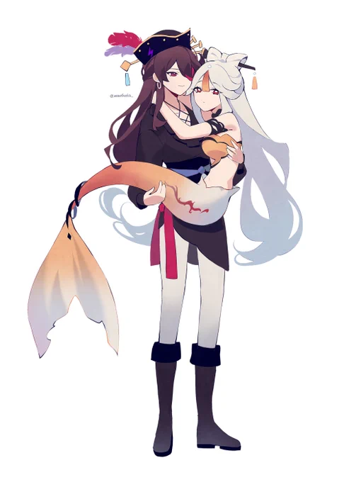 something something, captain beidou, fish women and uhhhhh, fishing 

#beiguang #beidou #ningguang #genshinimpact 
