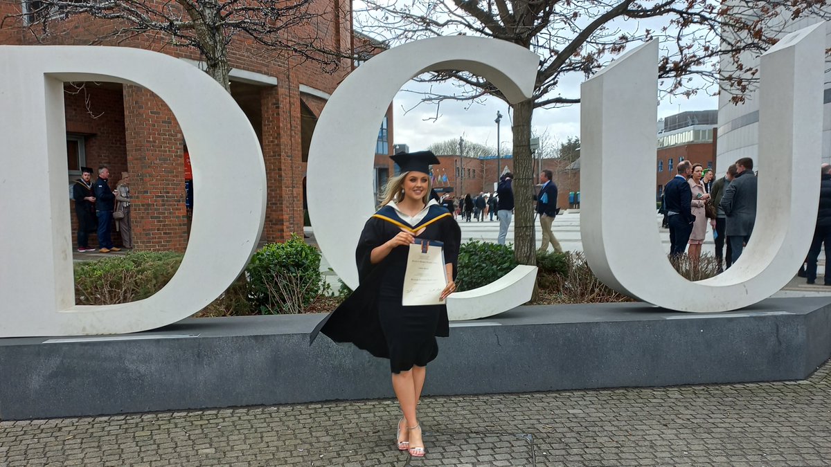 Proud Mama moment #DCUGraduation