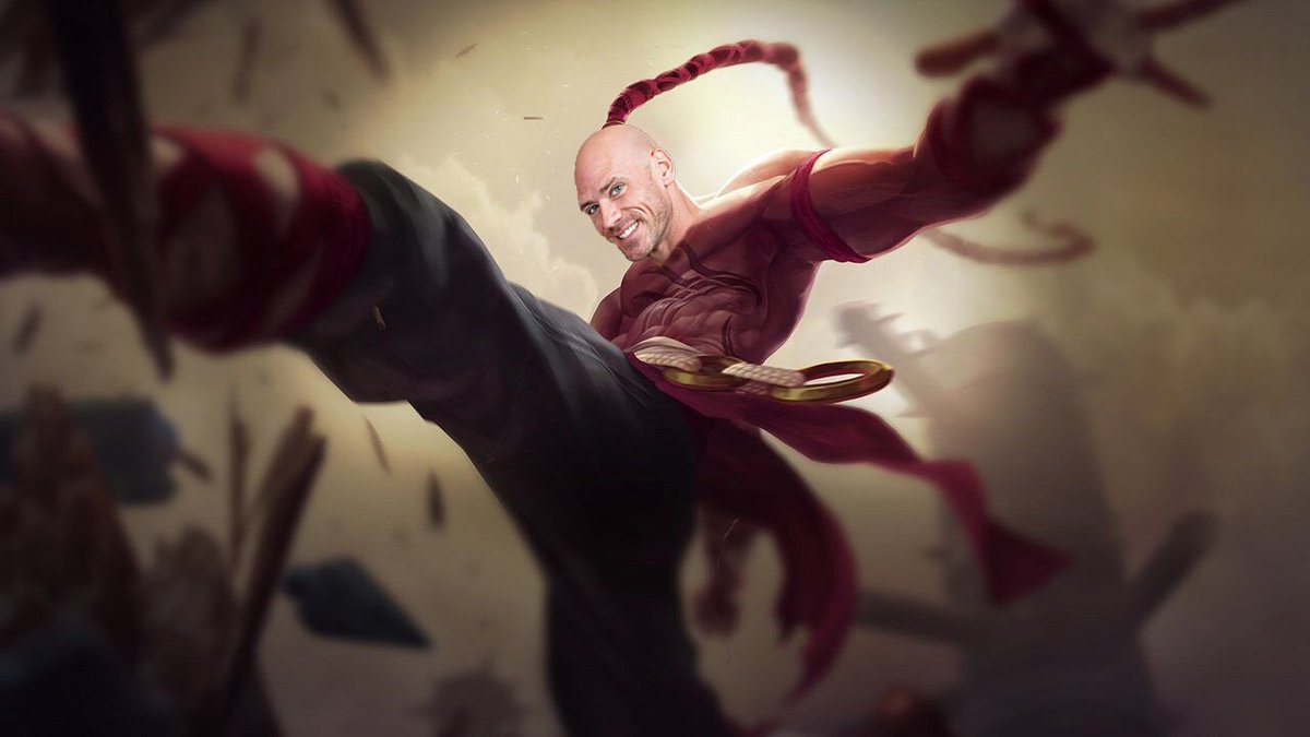 Bald, multitalented, ripped, last name Sin(s).... Anyone else seeing a resemblance?