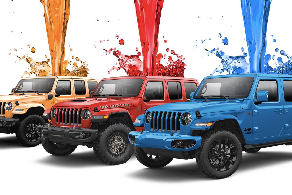 The kind of colors that cannot, and will not, be ignored. #Jeep

📸: Jeep