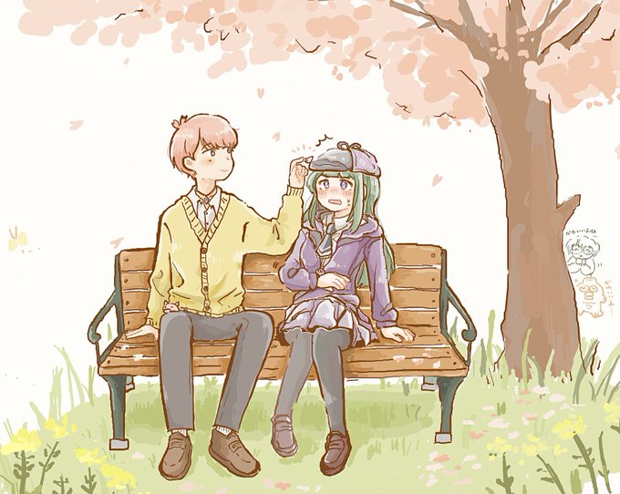 我々の奇妙な日常のtwitterイラスト作品