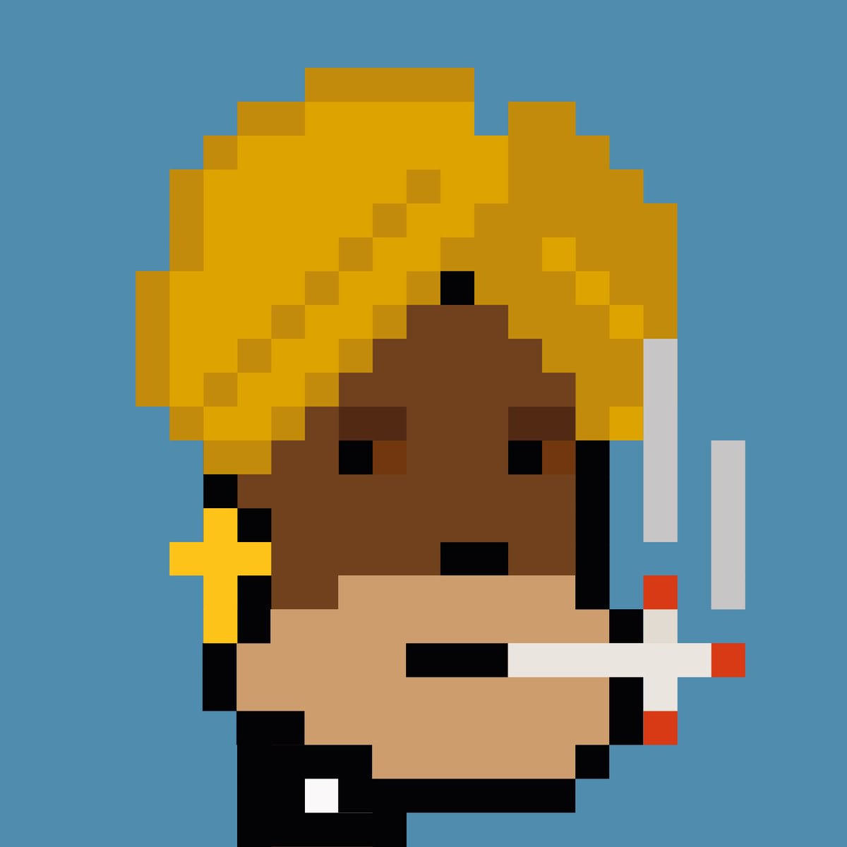 CrystopunksNft's tweet photo. Welcome to holiness with one of the our CRYSTOPUNKS!! Turban, gold cross on the ear and great holy cross joint.
STAY TUNED…
.
#crystopunks 
.
#nft 
#collection 
#cryptopunks 
#art 
#nftart 
#nftcollector 
#nftartgallery 
#nfts 
#nftcommunity 
#digitalart 
#cardano https://t.co/HMaBNlIxSq