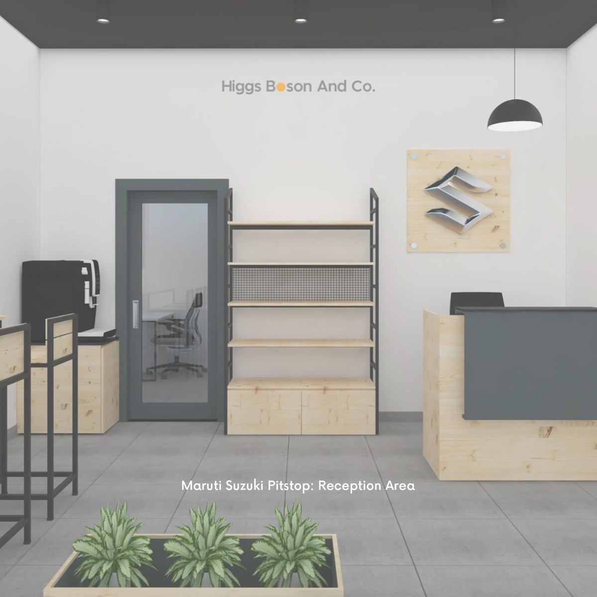 hbco_in's tweet photo. The project Maruti Suzuki Pit-Stop, inspired by Maruti Suzuki Green is designed keeping in mind customer convenience and satisfaction translating the sustainable brand values into the designs and furnitures.

#hbco #retaildesignagency #spacedesign  #corporatedesign #retaildesign https://t.co/HGswH1D0QP